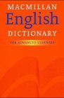 Read online Macmillan English Dictionary for Advanced Learners - Michael Rundell file in ePub