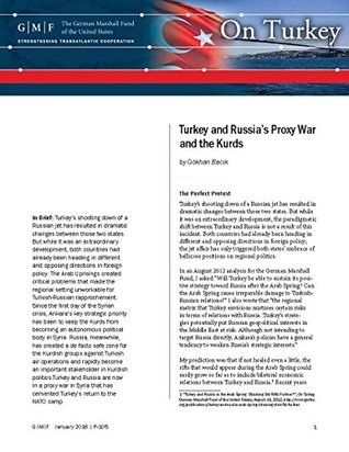 Read online Turkey and Russia's Proxy War and the Kurds (On Turkey) - Gökhan Bacik file in ePub