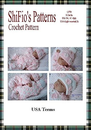 Read online Crochet Pattern - CP70 - Baby All in one suit - 0-3 mths - USA Terminology - ShiFio's Patterns file in PDF