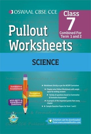 Read Oswaal CBSE CCE Pullout Worksheets Science for Class 7 - Panel of Experts | PDF