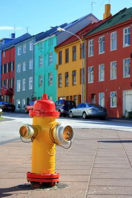 Read Fire Hydrant and Colorful Downtown of Reykjavik Iceland Journal: 150 Page Lined Notebook/Diary - NOT A BOOK file in PDF