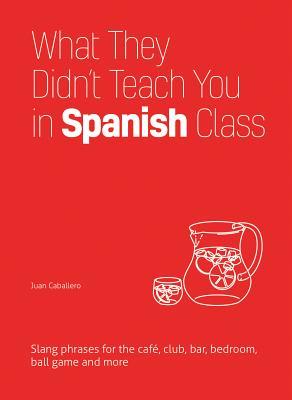 Download What They Didn't Teach You in Spanish Class: Slang Phrases for the Cafe, Club, Bar, Bedroom, Ball Game and More - Juan Caballero | PDF