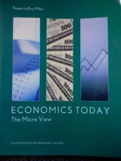 Read Economics Today: The Micro View - Custom Edition for Broward College - Roger LeRoy Miller file in ePub
