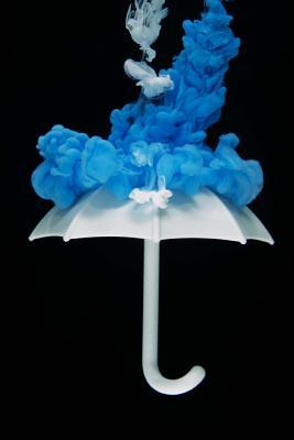 Download Color Cloud Explosion of Blue in Water Over Umbrella Journal: 150 Page Lined Notebook/Diary - NOT A BOOK | PDF